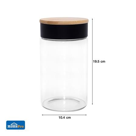 ขวดโหลแก้วฝาเกลียว KECH ORING 0.95 ลิตร สีใส_5