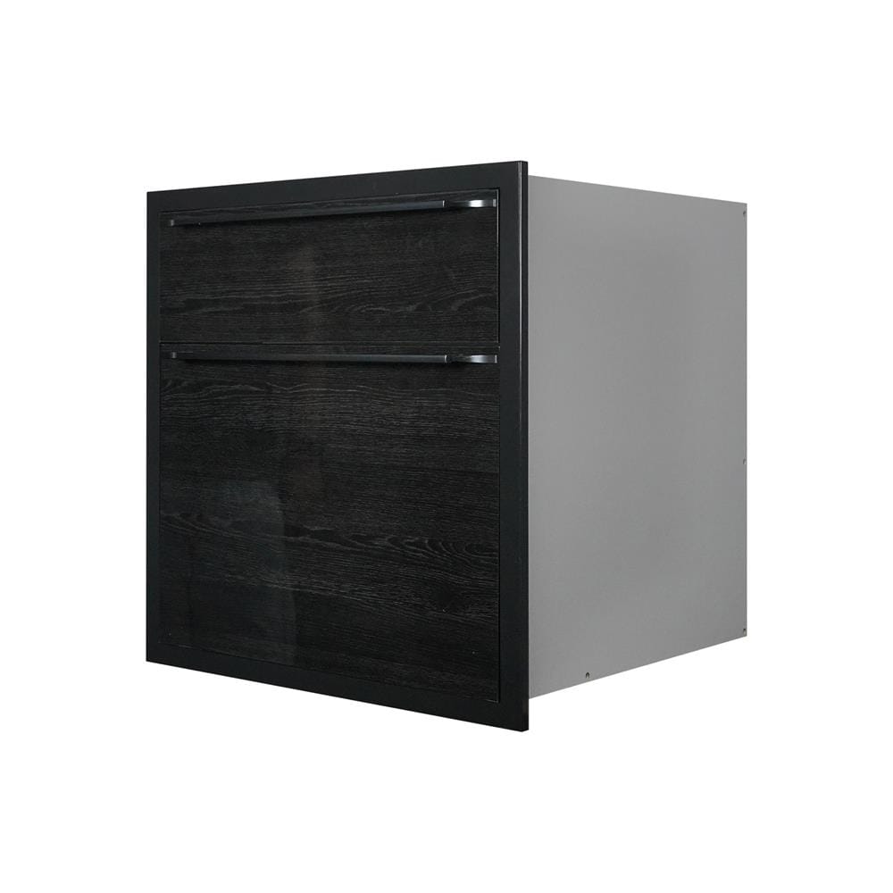 ตู้ลิ้นชัก KITZCHO LUCIDA 86x66 ซม. สี DARK OAK V.1