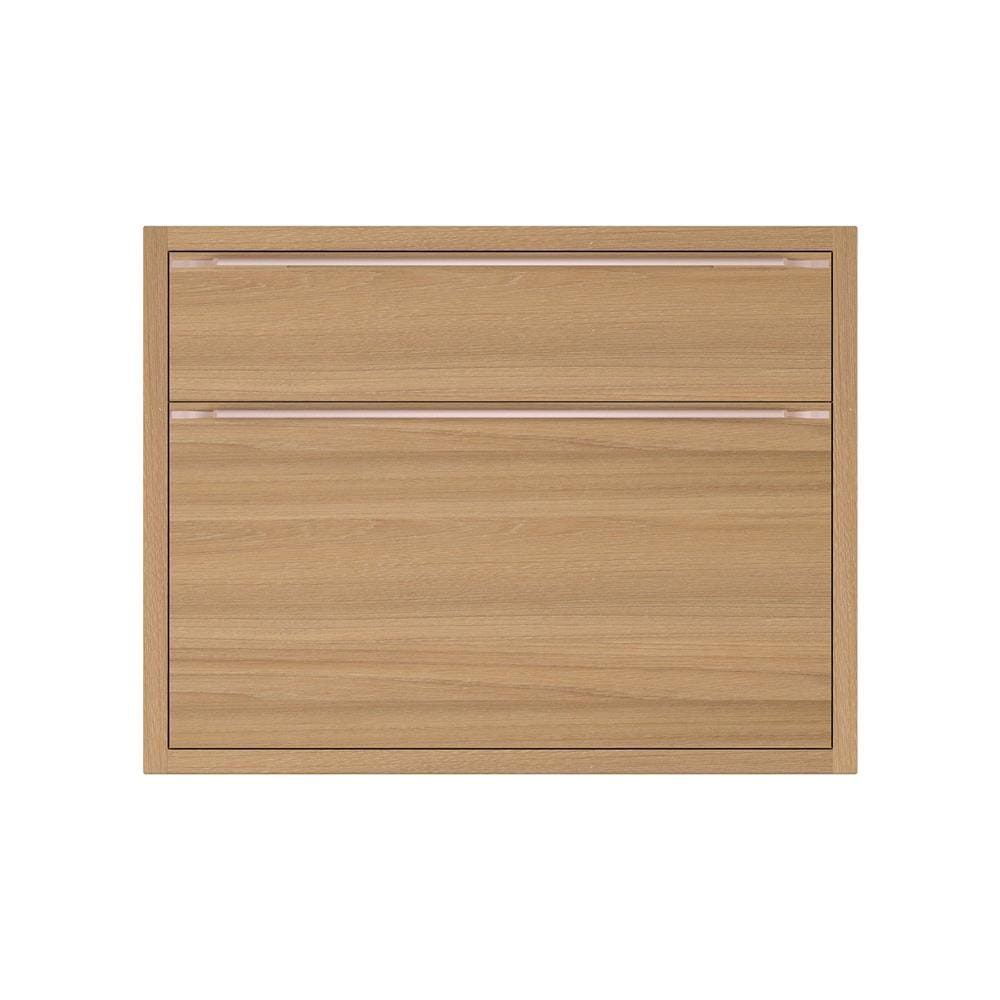 ตู้ลิ้นชัก KITZCHO LUCIDA 86x66 ซม. สี HONEY OAK V.1