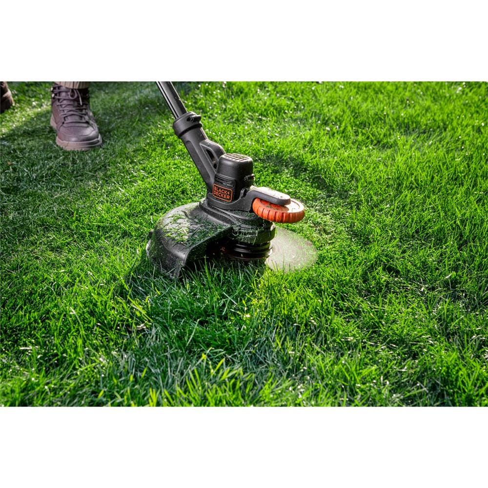 เครื่องเล็มหญ้าไร้สาย (พร้อมแบตเตอรี่) BLACK&DECKER BCBT1820D1-B1 18 โวลต์