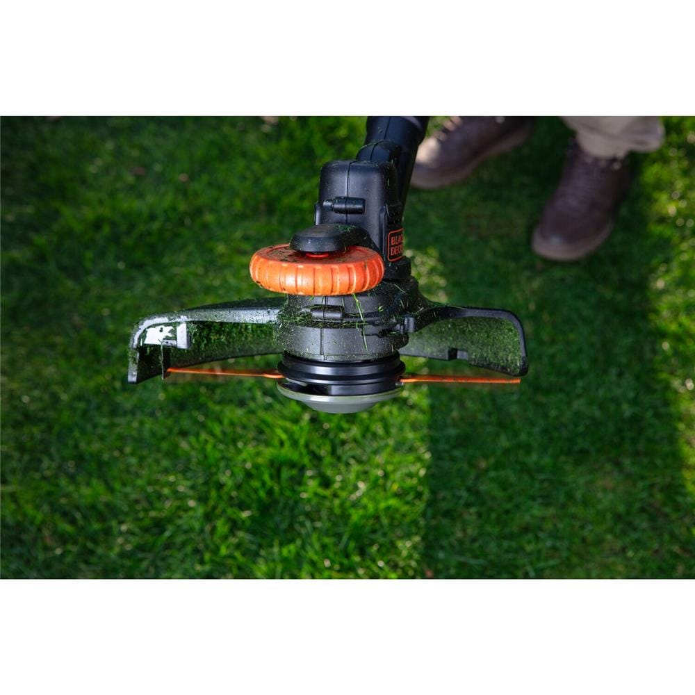 เครื่องเล็มหญ้าไร้สาย (พร้อมแบตเตอรี่) BLACK&DECKER BCBT1820D1-B1 18 โวลต์