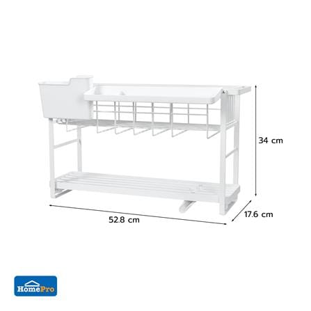 ชั้นคว่ำจานวางบนซิงค์ 2 ชั้น KECH IDEAL_8