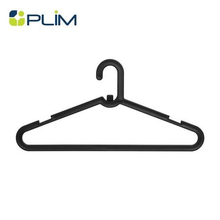 ไม้แขวนเสื้อ PLIM STACK สีดำ แพ็ก 6 ชิ้น