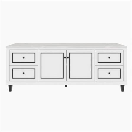 ตู้วางทีวี SB FURNITURE ETERNO 19220926 180 ซม. สีขาว_0