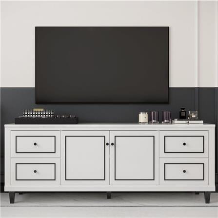 ตู้วางทีวี SB FURNITURE ETERNO 19220927 150 ซม. สีขาว_2