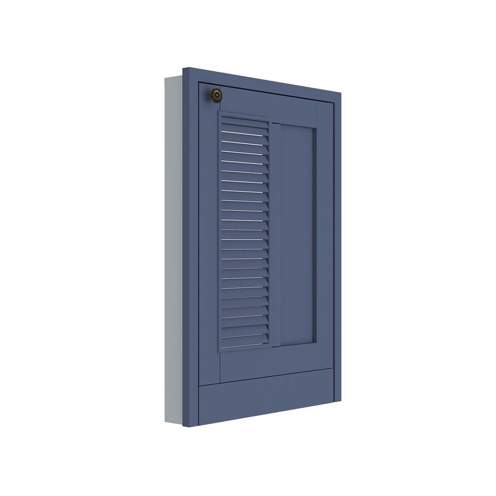 บานถังแก๊สเกล็ดผสม KITZCHO ZOUL 56x74 ซม. สี KRAM
