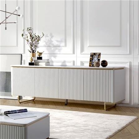 ตู้วางทีวี SB FURNITURE GALAR 19214859 175 ซม. สีขาว_3