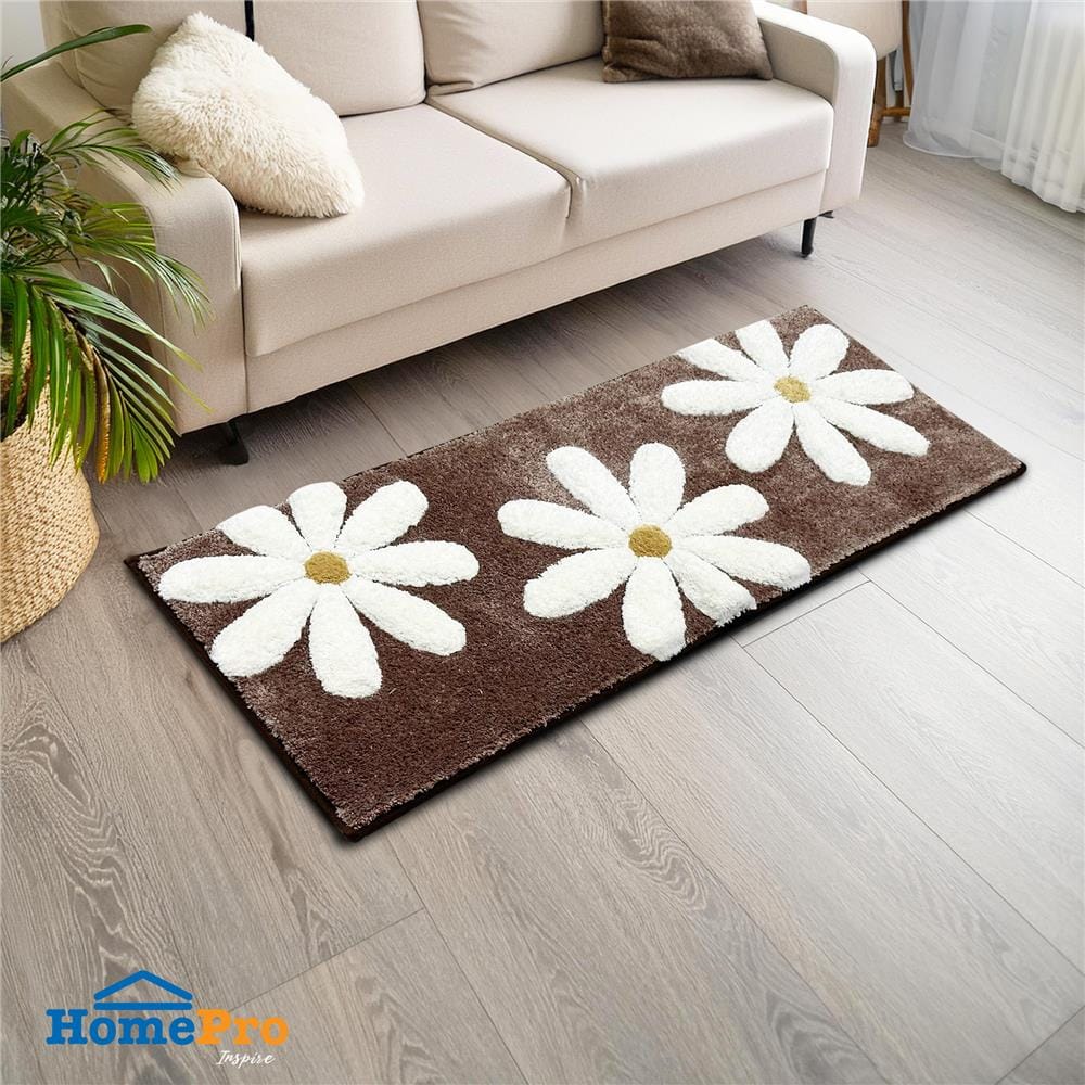 พรม HOME LIVING STYLE DAISY 45X120 ซม. สีน้ำตาล
