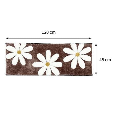 พรม HOME LIVING STYLE DAISY 45X120 ซม. สีน้ำตาล_9