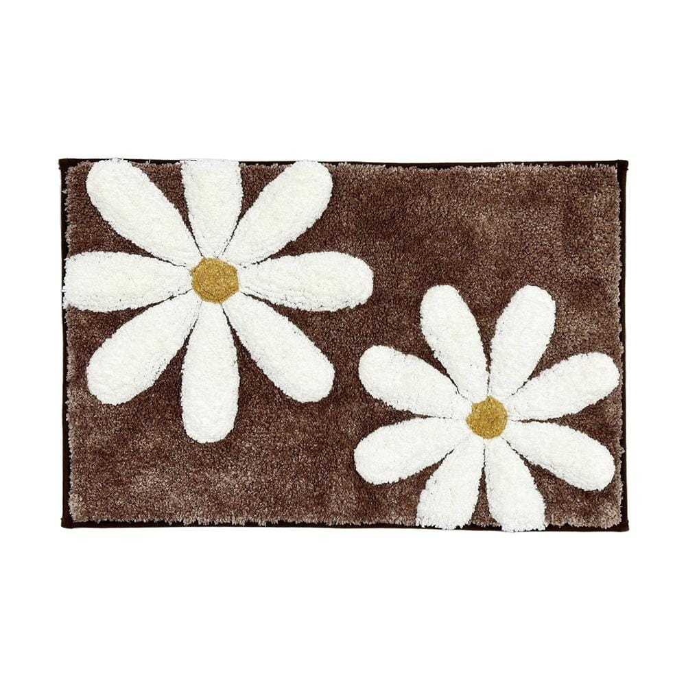 พรม HOME LIVING STYLE  DAISY 45X70 ซม. สีน้ำตาล_1