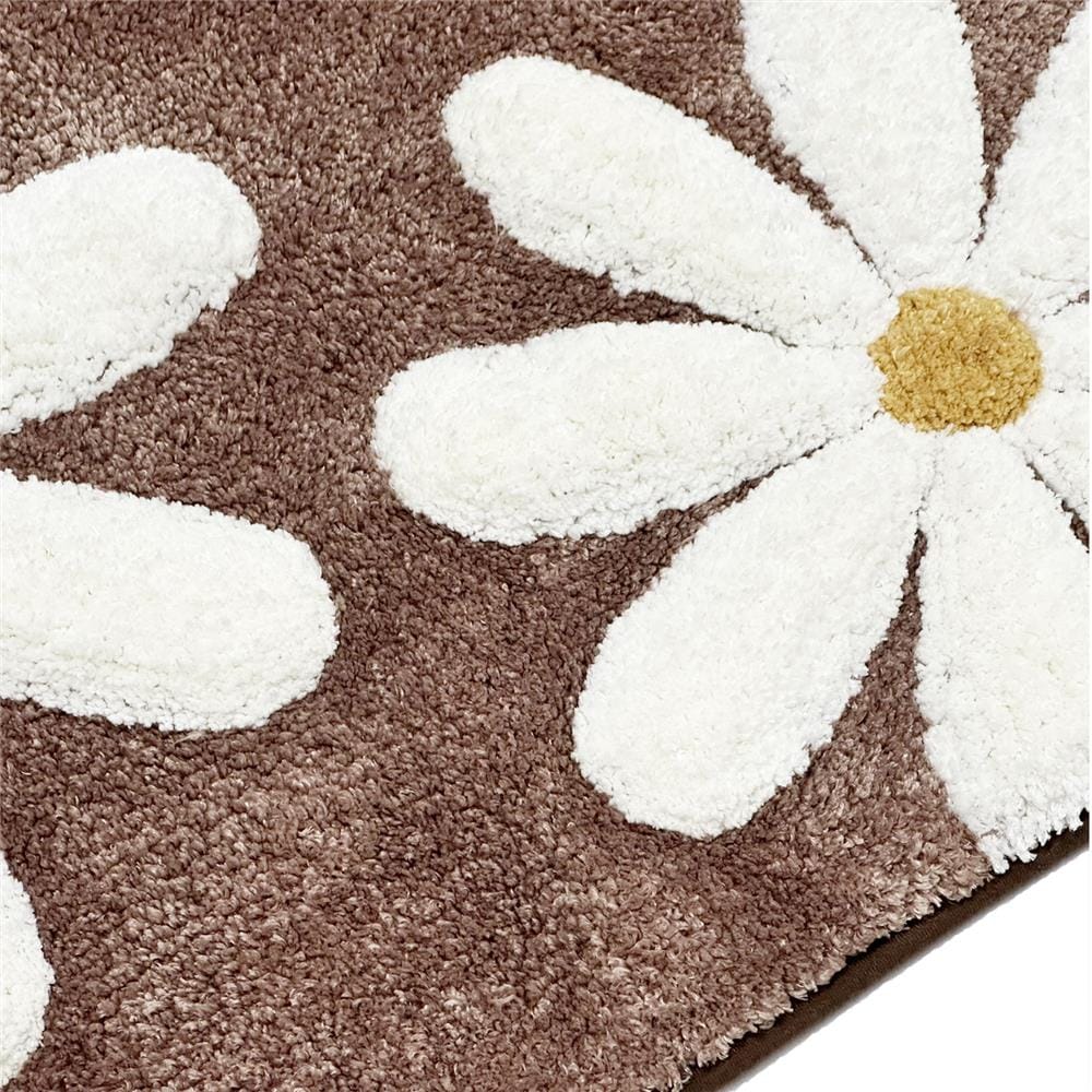 พรม HOME LIVING STYLE  DAISY 45X70 ซม. สีน้ำตาล