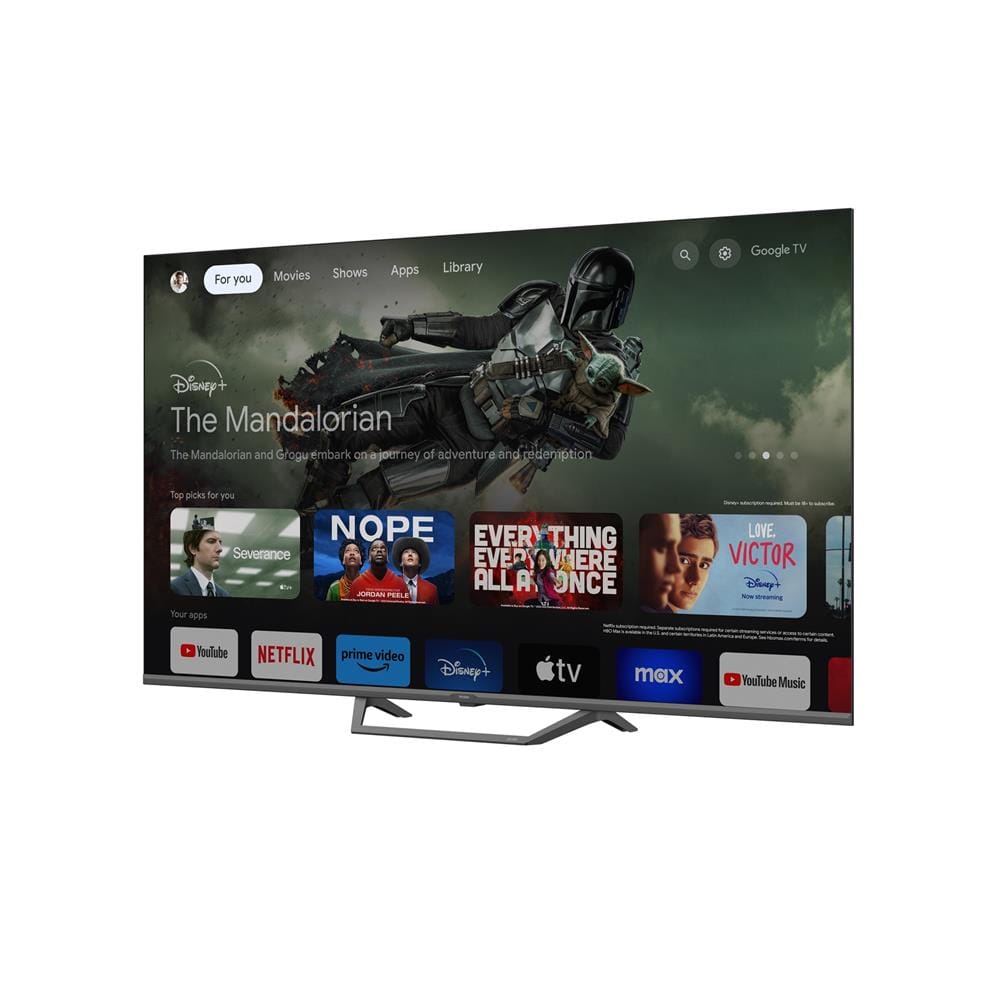 ทีวีคิวแอลอีดี 50 นิ้ว HAIER (4K, QLED, GOOGLE TV) H50S80EUX