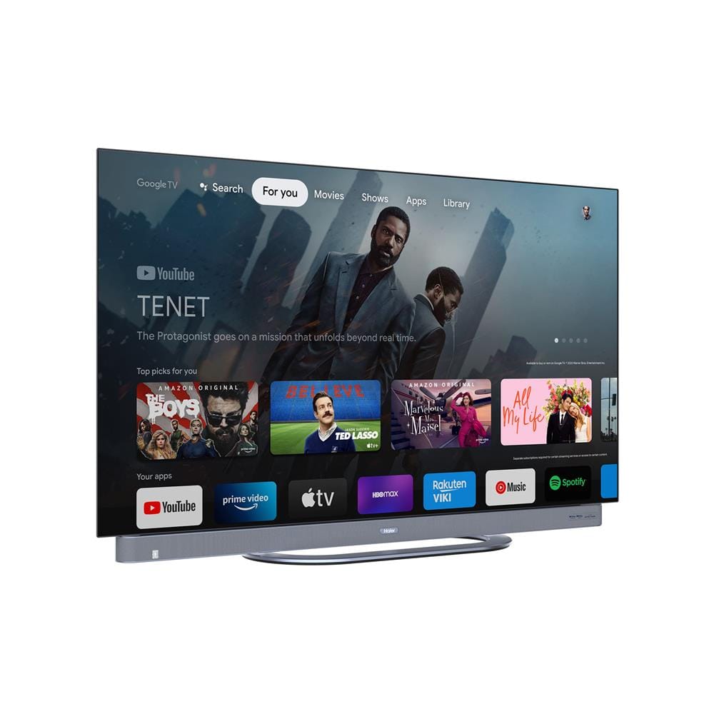ทีวีโอแอลอีดี 65 นิ้ว HAIER (4K, OLED, GOOGLE TV) H65C900UX