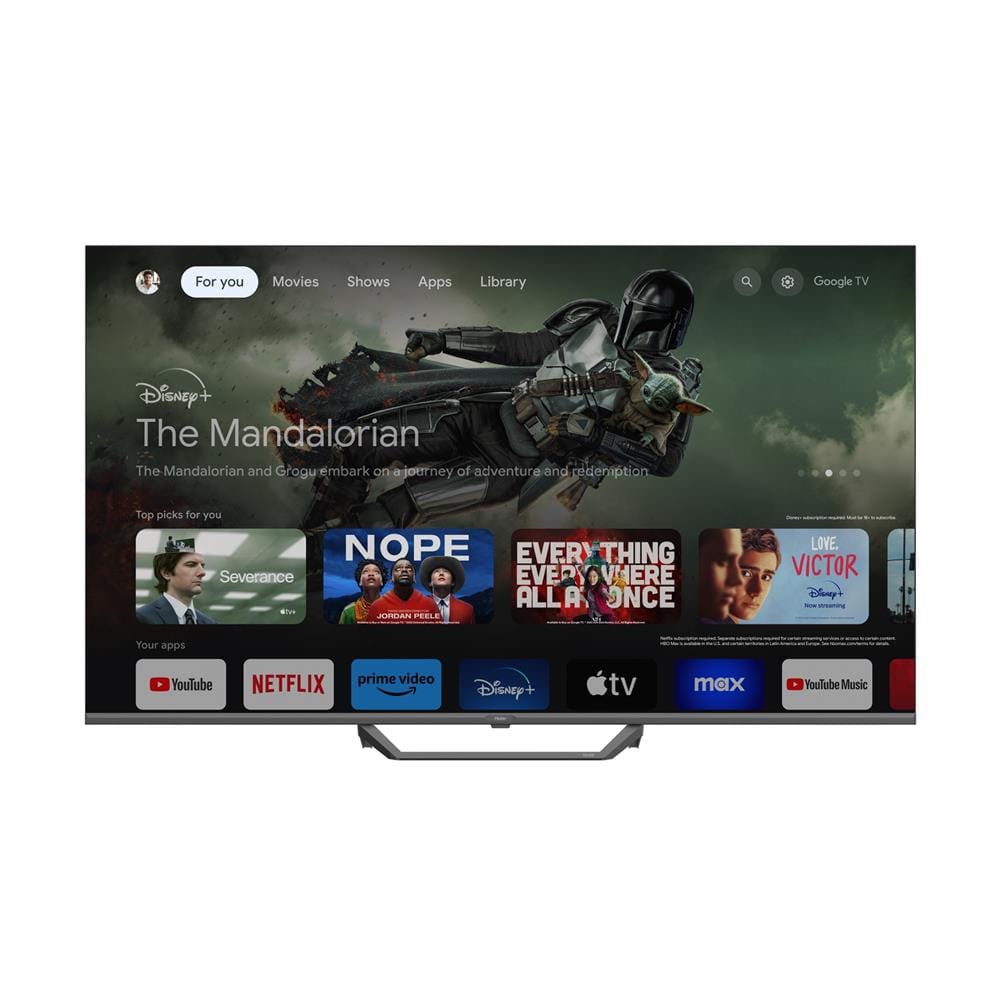 ทีวีคิวแอลอีดี 32 นิ้ว HAIER (FULL HD, QLED, GOOGLE TV) H32S80EFX