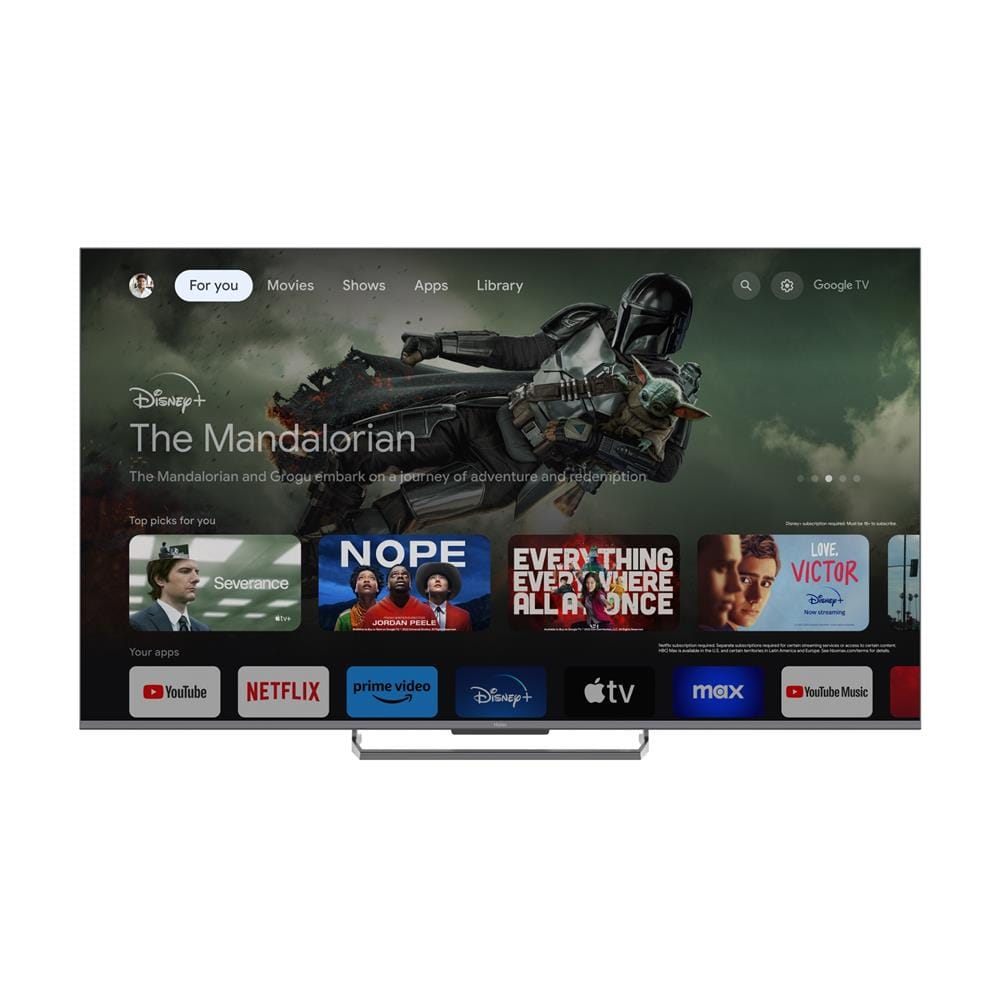 ทีวีคิวแอลอีดี 55 นิ้ว HAIER (4K, QLED, GOOGLE TV) H55S90EUX