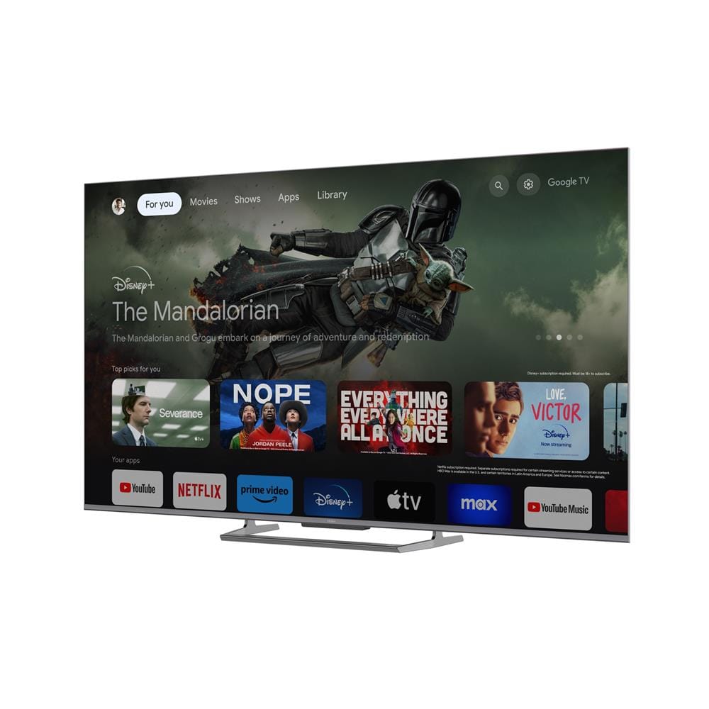 ทีวีคิวแอลอีดี 55 นิ้ว HAIER (4K, QLED, GOOGLE TV) H55S90EUX