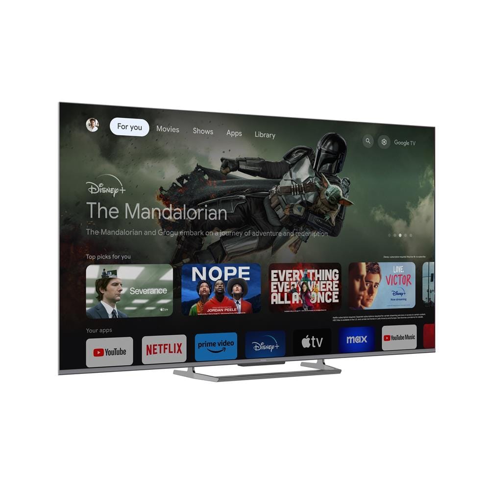 ทีวีคิวแอลอีดี 55 นิ้ว HAIER (4K, QLED, GOOGLE TV) H55S90EUX