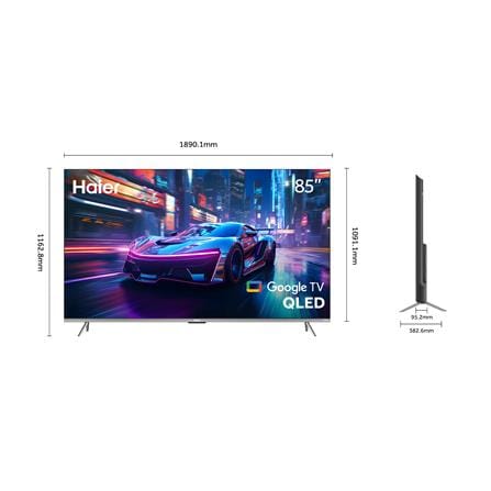 ทีวีคิวแอลอีดี 85 นิ้ว HAIER (4K, QLED, GOOGLE TV) H85S800UX_7