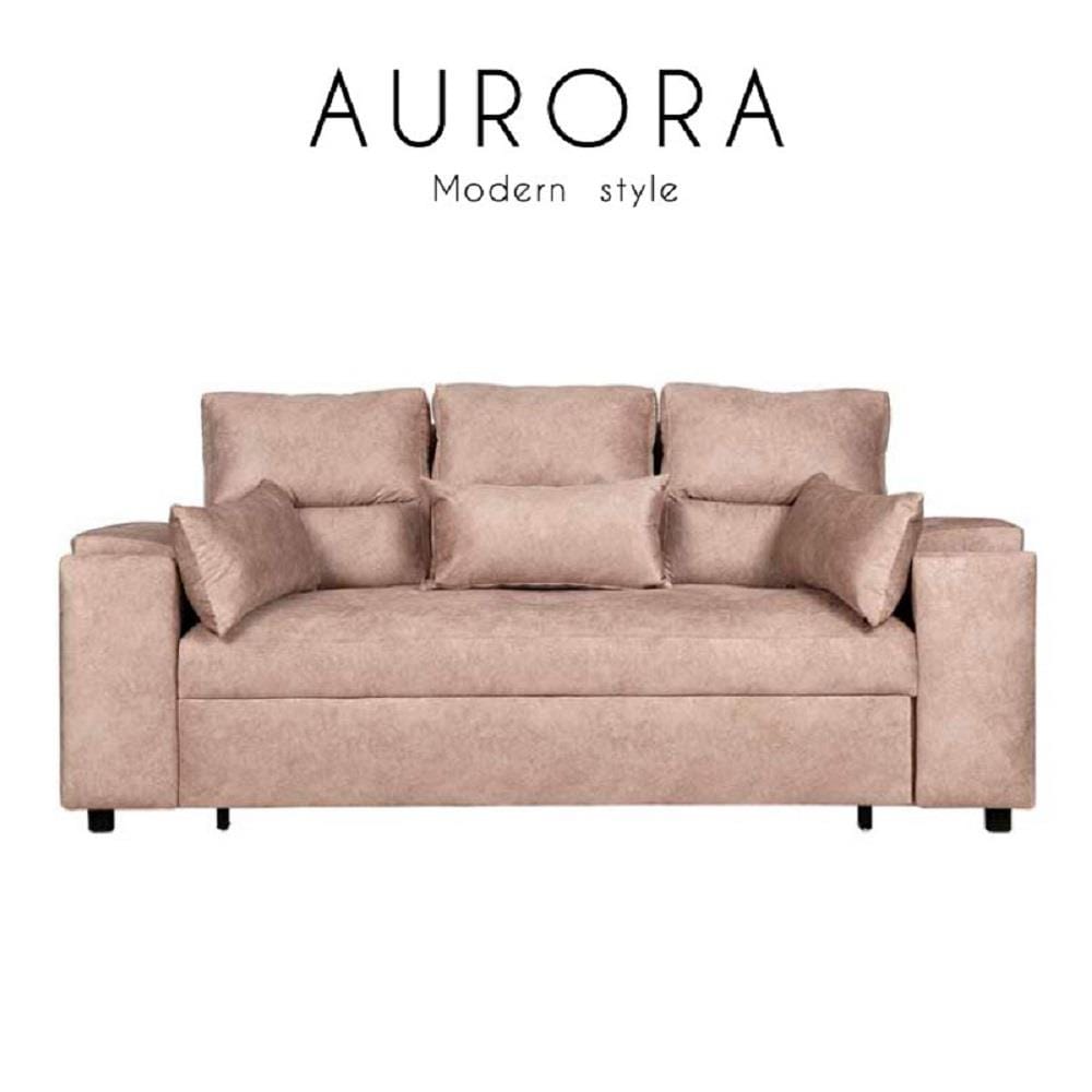 โซฟาเบด AS FURNITURE AURORA CCRU36 สีครีม