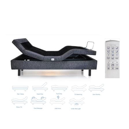 เตียงนอนปรับระดับไฟฟ้า 6 ฟุต SLUMBERLAND E-ZMART_3