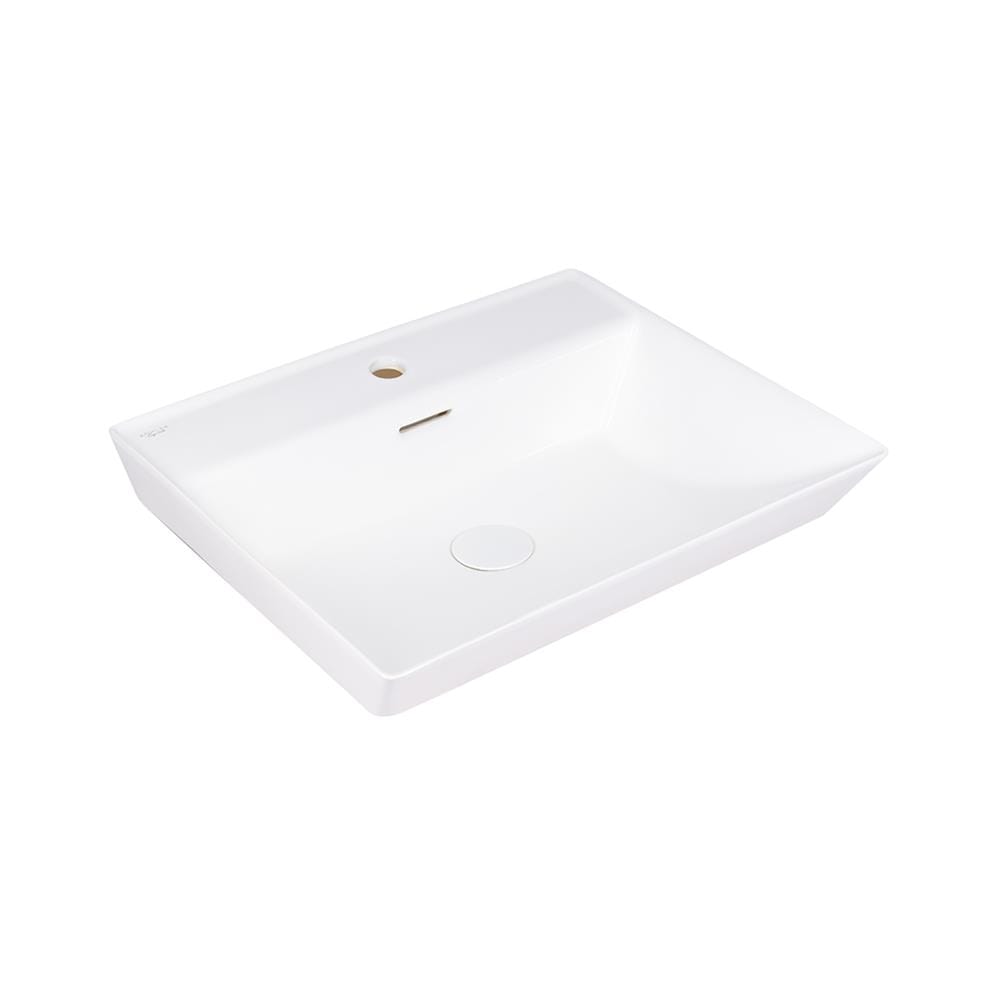 อ่างล้างหน้าวางบน KOHLER K-21059X-1-0 สีขาว