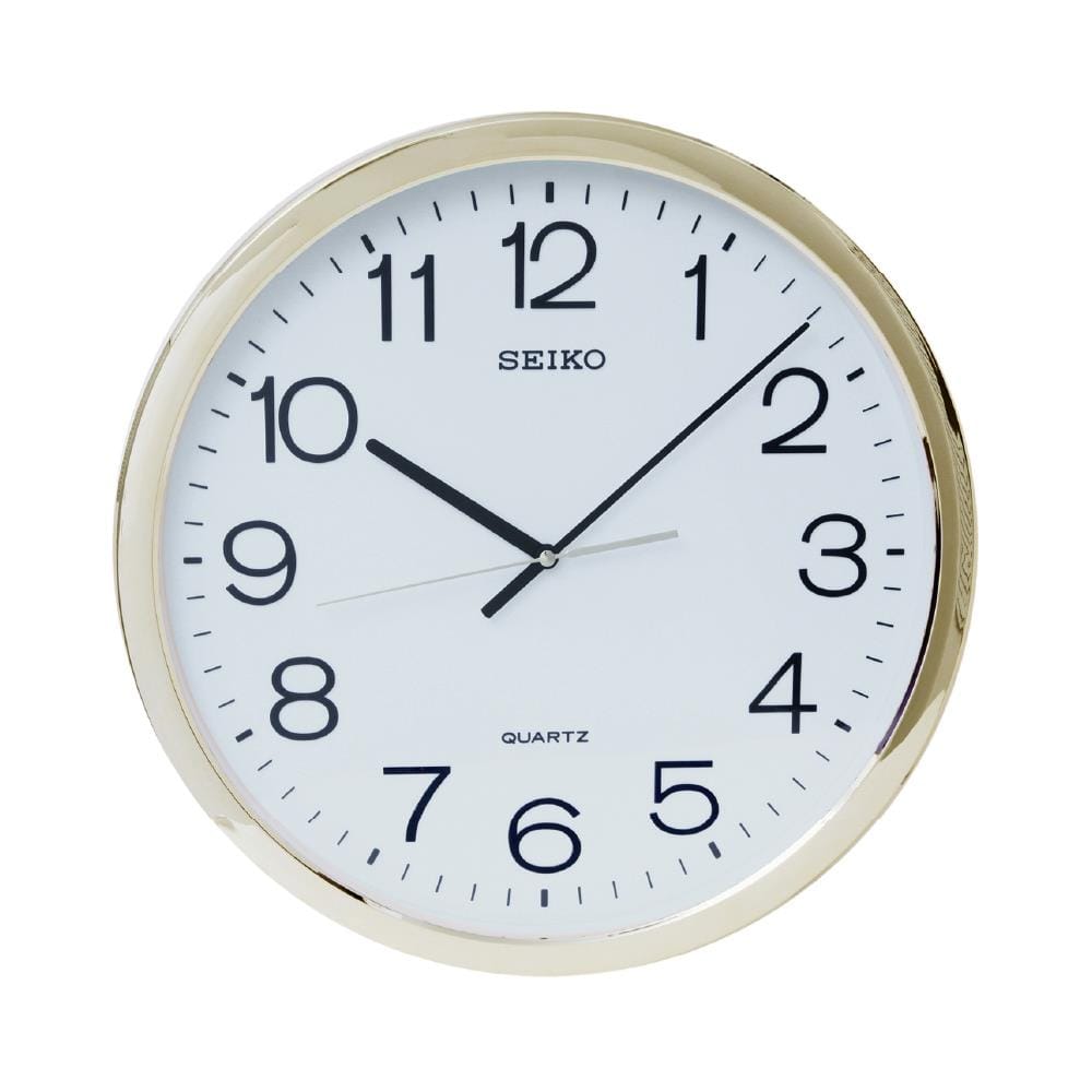 นาฬิกาแขวน SEIKO CLOCKS PAA020G 14 นิ้ว สีทอง