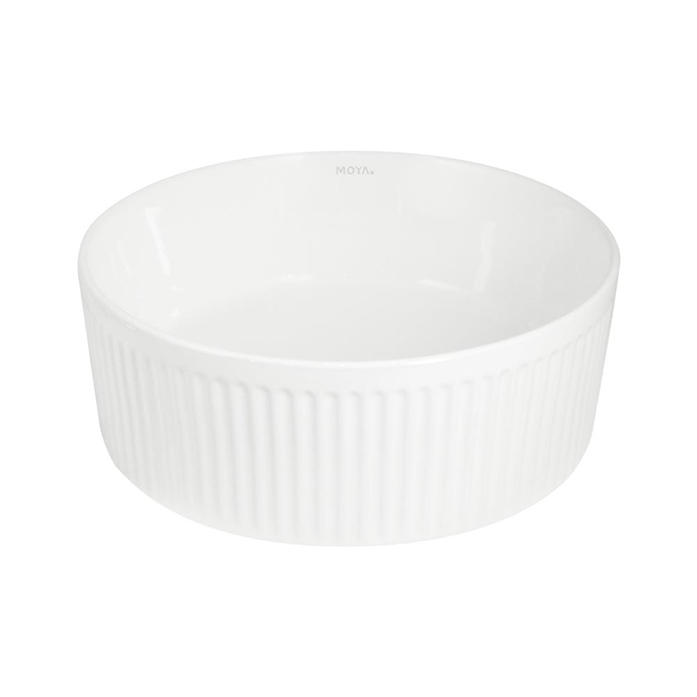 อ่างล้างหน้าวางบน MOYA LX-5685 สีขาว
