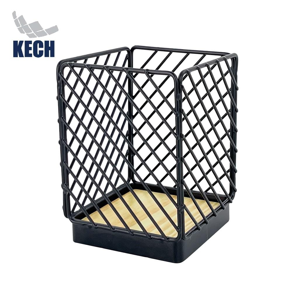 ที่ใส่อุปกรณ์ 1 ช่องเหลี่ยม KECH T-CHART สีดำ_1