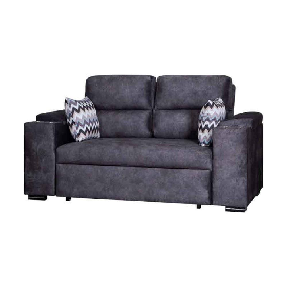 โซฟาเบด 2 ที่นั่ง AS FURNITURE NADIA CGYU40 สีเทา