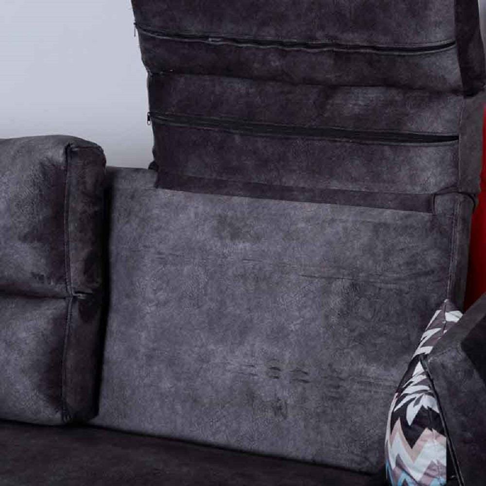 โซฟาเบด 2 ที่นั่ง AS FURNITURE NADIA CGYU40 สีเทา