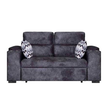 โซฟาเบด 2 ที่นั่ง AS FURNITURE NADIA CGYU40 สีเทา_0