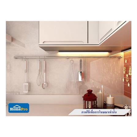 อุปกรณ์ราวแขวน 1200 มม. HAFELE 485.17.023 สเตนเลส_3