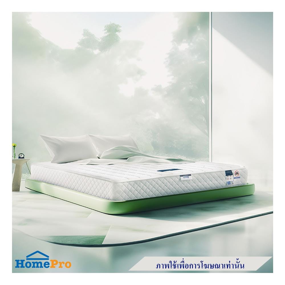 ที่นอนสปริง 3.5 ฟุต MIDAS รุ่น ZANE I พร้อมหมอนหนุน 1 ชิ้น