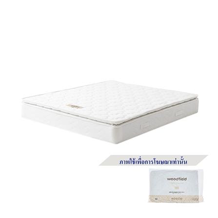 ที่นอนสปริง 3.5 ฟุต WOODFIELD รุ่น W-5690 พร้อมหมอนหนุน 1 ชิ้น_0