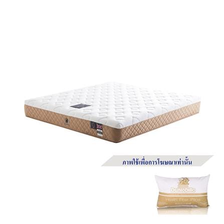 ที่นอนสปริง 3.5 ฟุต DUNLOPILLO รุ่น WISDOM LUX พร้อมหมอนหนุน 1 ชิ้น_0
