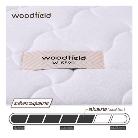 ที่นอนสปริง 3.5 ฟุต WOODFIELD รุ่น W-5590 พร้อมหมอนหนุน 1 ชิ้น_7