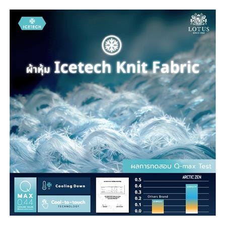 ที่นอนพ็อกเก็ตสปริง 6 ฟุต LOTUS รุ่น ARCTIC ZEN พร้อมเครื่องนอน 11 ชิ้น_6
