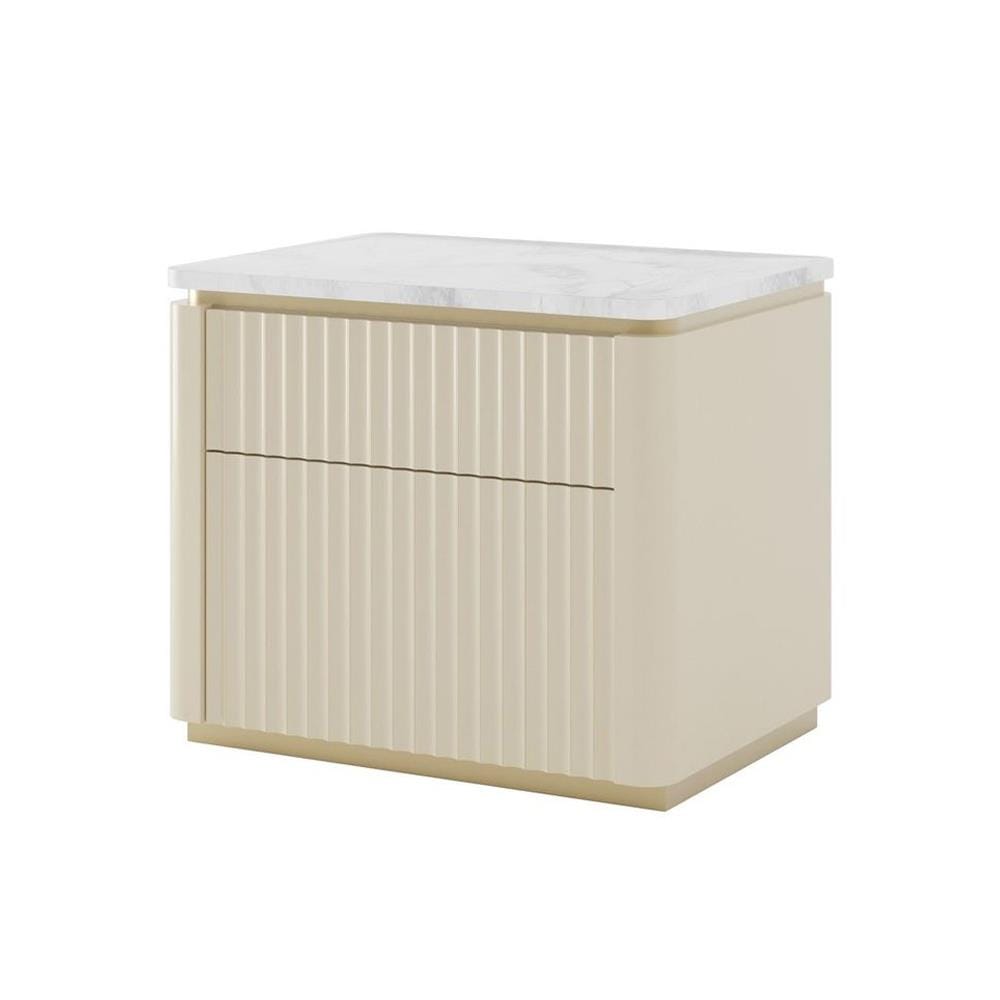 ตู้ข้างเตียง SB FURNITURE GALAR 58.5 ซม. สีเบจ