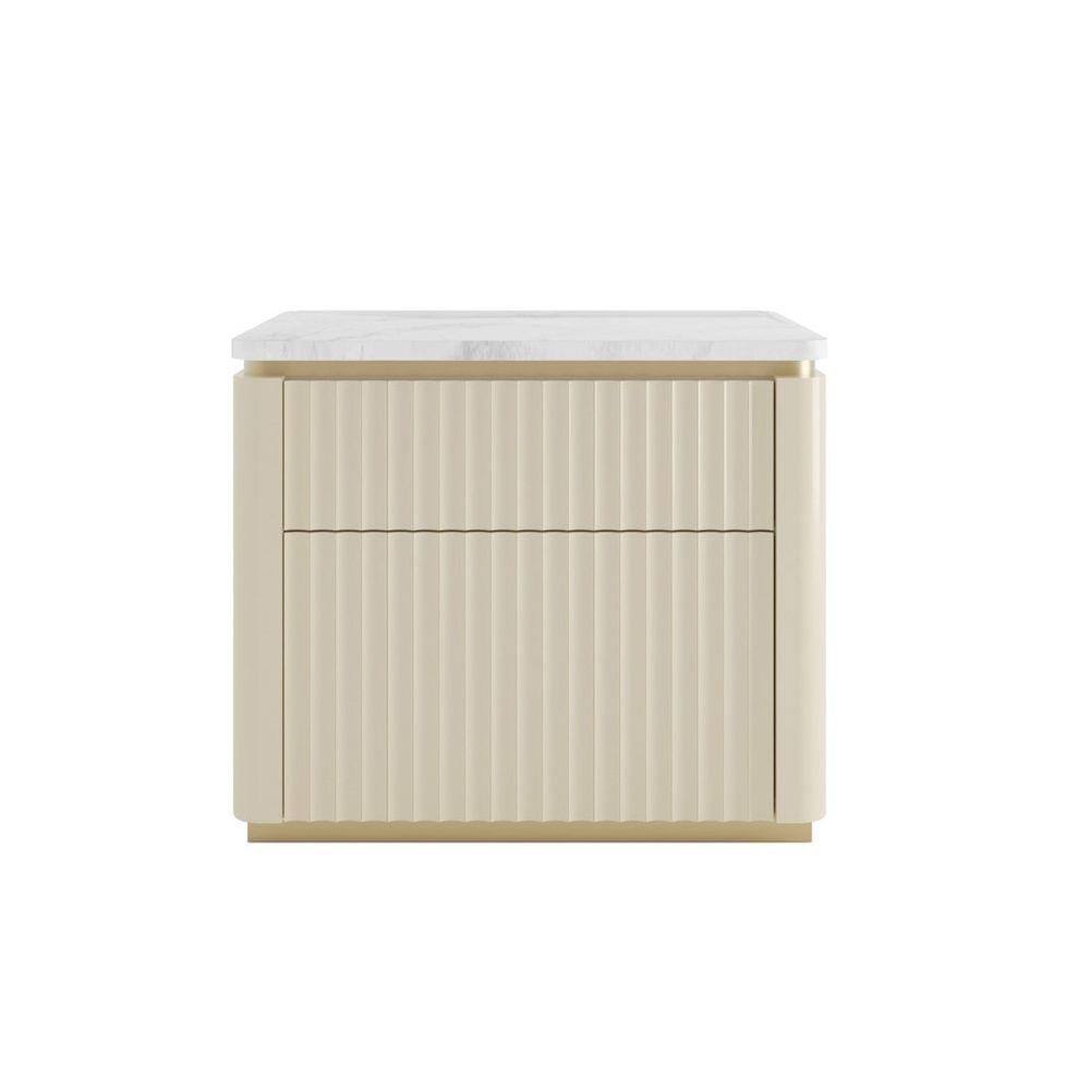 ตู้ข้างเตียง SB FURNITURE GALAR 58.5 ซม. สีเบจ
