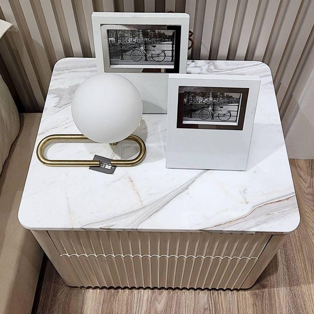 ตู้ข้างเตียง SB FURNITURE GALAR 58.5 ซม. สีเบจ