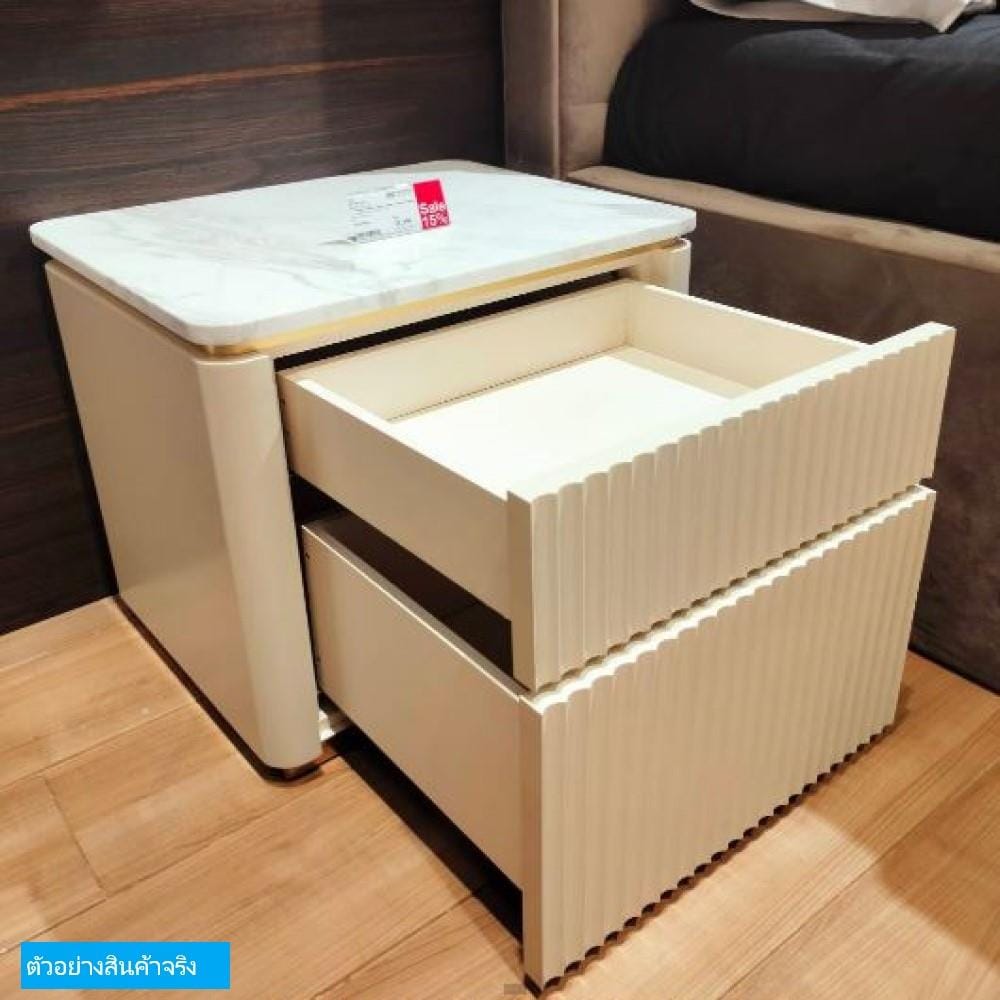 ตู้ข้างเตียง SB FURNITURE GALAR 58.5 ซม. สีเบจ
