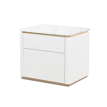 ตู้ข้างเตียง SB FURNITURE GALAR 58.5 ซม. สีขาว_0