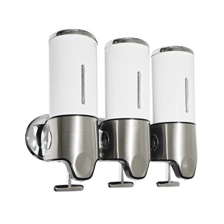 ที่กดสบู่ติดผนัง 3 ช่อง MOYA HSD-F80099_1