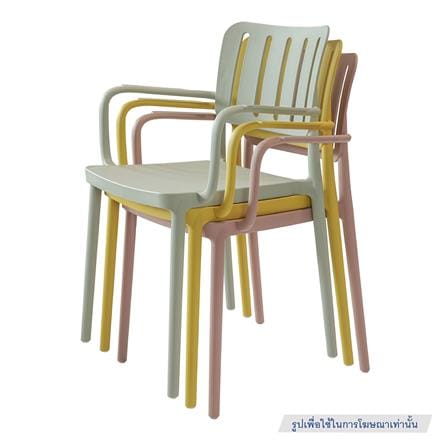 เก้าอี้พลาสติก PIONEER PN92659/1 สีเหลือง_4