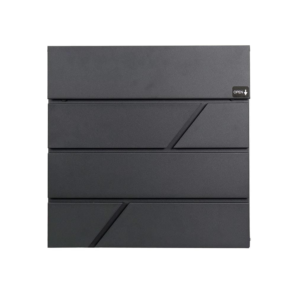 ตู้จดหมาย D MAIL BOX ARNO สีดำ