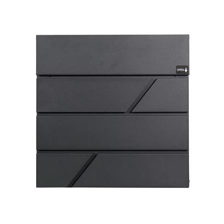 ตู้จดหมาย D MAIL BOX ARNO สีดำ_0