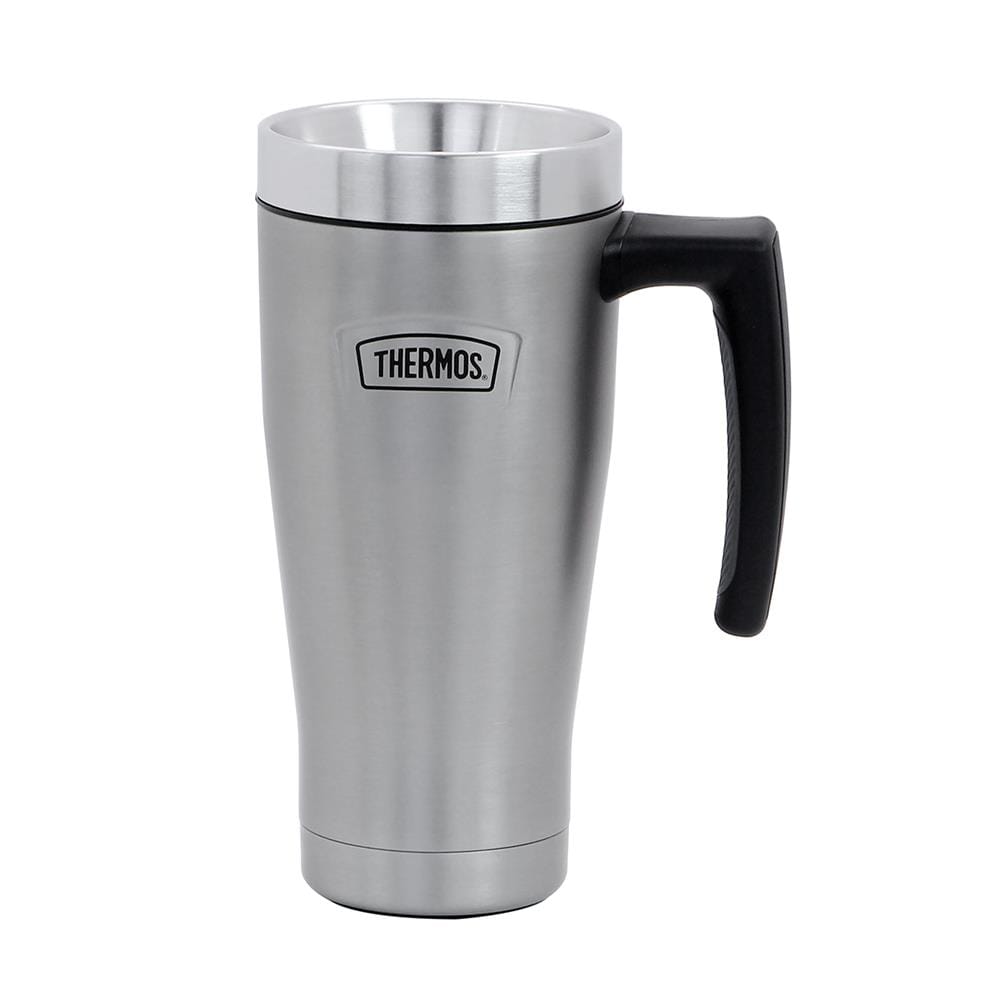 แก้วสุญญากาศมีหู THERMOS MATTE (MS) 0.47 ลิตร สีเงิน