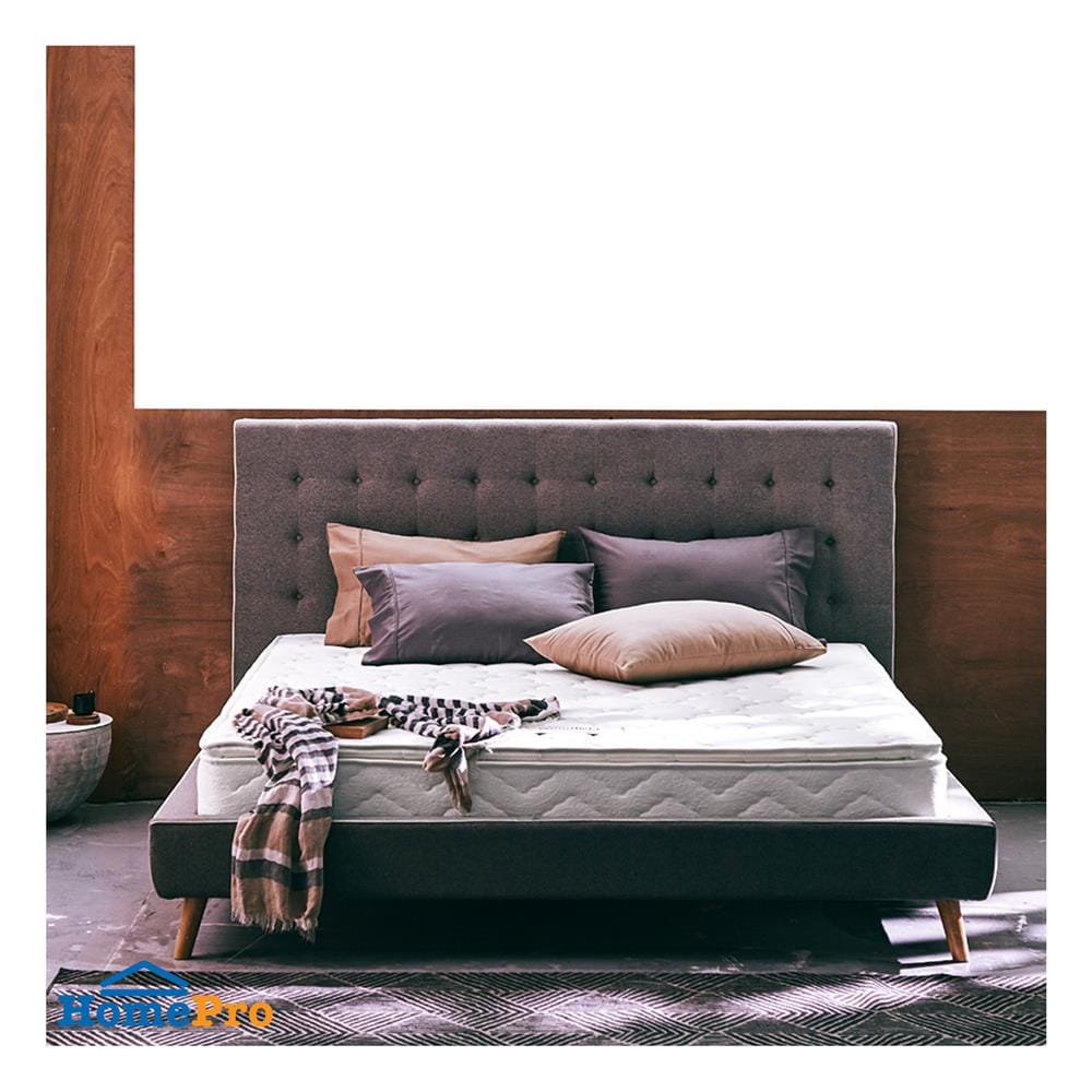 ที่นอนสปริง 5 ฟุต WOODFIELD รุ่น W-5690 พร้อมหมอนหนุน 2 ชิ้น