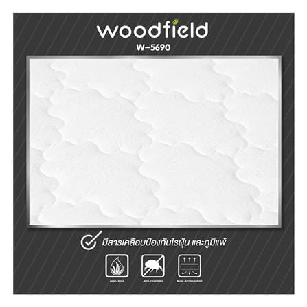 ที่นอนสปริง 5 ฟุต WOODFIELD รุ่น W-5690 พร้อมหมอนหนุน 2 ชิ้น_4