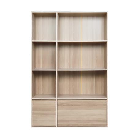 ชั้นวางของบานผสม 3 ชั้น FURDINI GREATE 120 ซม. สีไวท์โอ๊ค_2